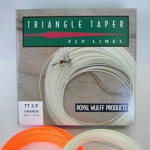 ロイヤルウルフプロダクツ トライアングルテーパーフライライン フローティング ＃7 TT＃7F オレンジ