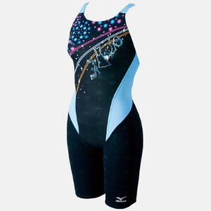 ミズノ（MIZUNO） 85EI140 ハーフスーツ オープン Women's O 12（ダークネイビー）