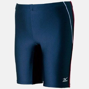 ミズノ(MIZUNO) 85ME109 ハーフスパッツM Men's O 86(ダークネイビー×レッド)