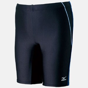 ミズノ（MIZUNO） 85ME109 ハーフスパッツM Men's S 92（ブラック×ブルー）