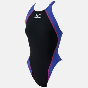 ミズノ（MIZUNO） ハイカット MX-01 Women's M 97（ブラック×バイオレット）