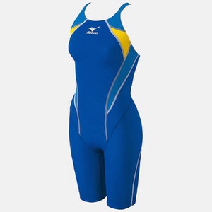 ミズノ(MIZUNO) 85OI101 ハーフスーツ Women's L 27(ブルー×ライトブルー)