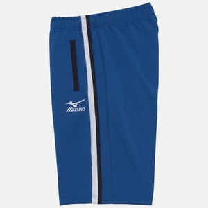 ミズノ（MIZUNO） 85PU011 ウォームアップハーフパンツ L 27（ブルー）