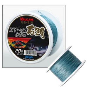 サンヨーナイロン VALCAN HYPER 石鯛 500m 20号 グレー