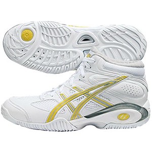 アシックス(asics) LADY GELFLASH3 22.5cm 0104(ホワイト×イエロー)