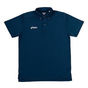 アシックス(asics) ボタンダウンシャツ XO 50(ネイビー)