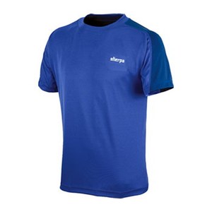 sherpa（シェルパ） クンデT Men's M BL（ララブルー×ニーロ）