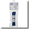 アシックス（asics） フラットシューレース（太タイプ） 130cm 50（ネイビ-ブルー）