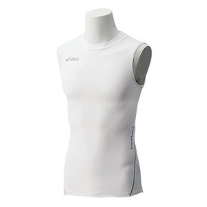 アシックス（asics） XA3016 肩バランスNSシャツ Men's L 01（ホワイト）