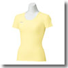 肩バランスHSシャツ Women's S 03（クリームイエロー）