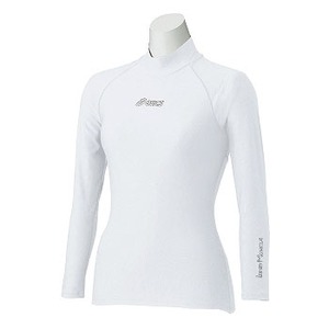 アシックス（asics） XA3111 肩バランスハイネックLSシャツ Women's L 01（ホワイト）