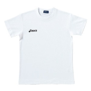 アシックス（asics） XAJ806 Jr.Tシャツ 140 190（ホワイト×ブラック）