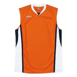アシックス（asics） XB1351 ゲームシャツ L 2001（オレンジ×ホワイト×ネイビー）