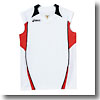 アシックス（asics） TI W'Sゲームシャツ O 0123（ホワイト×レッド×ブラック）