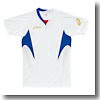 XS1135 ゲームシャツHS Men's O 0145（ホワイト×ブルー）