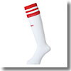 アシックス（asics） XSS081 ストッキング（2足組） Junior's 20cm 0123（ホワイト×レッド）