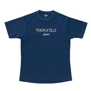 アシックス（asics） XT513N プリントTシャツHS L 50B（ネイビーB）