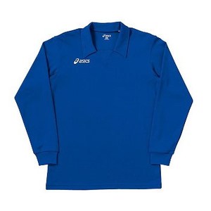 アシックス（asics） ゲームシャツ（長袖） Men's L 45（ブルー）