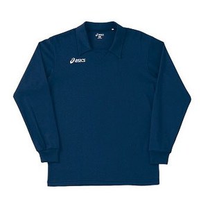 アシックス(asics) ゲームシャツ(長袖) Men's O 50(ネイビー)