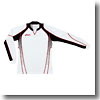 アシックス（asics） XW1301 ゲームシャツLS Men's L 0190（ホワイト×ブラック）