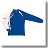 アシックス(asics) XW1309 ゲームシャツLS Men's L 4501(ブルー×ホワイト)