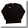 アシックス（asics） XW6537 プラクティスシャツ（長袖） Men's L 9001（ブラック×ホワイト）