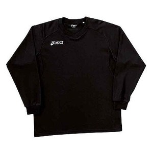 アシックス（asics） XW6537 プラクティスシャツ（長袖） Men's O 9001（ブラック×ホワイト）