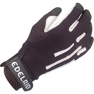 EDELRID（エーデルリッド） BBグラブ S ブラック（ライトグレー皮）