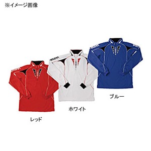モーリス（MORRIS） バリバス ジップアップシャツ長袖 LL ホワイト