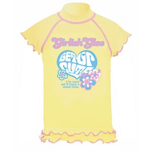 getup cute（ゲットアップ キュート） CCR-31232 ラッシュ 長袖 100cm LT.YELLOW