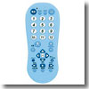RC21LB 地デジ対応 大きいボタンのテレビ・DVDリモコン ライトブルー