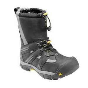 KEEN(キーン) Brixen Boot Men's 7.5/25.5cm Black×Keen Yellow