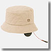ブレスサーモ・キルトハット Women's M 48(ライトベージュ)