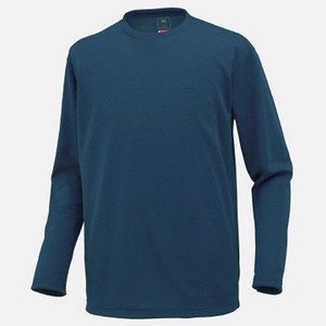 ミズノ（MIZUNO） ブレスサーモ・サーマルライト長袖Tシャツ Men's M 16（インクブルー）
