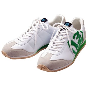 ブリーデン（BREADEN） オカッパリスニーカー／スポーツ 25cm 06（白×緑）