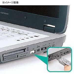 サンワサプライ サンワサプライ USBコネクタ取付けセキュリティ SL-46-W ホワイト