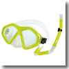 大人用シリコン マスクスノーケルセット イエロー
