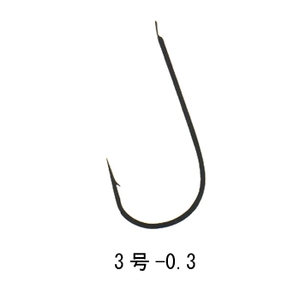 がまかつ（Gamakatsu） 3H 糸付 チカ鈎 3号-0.3 白