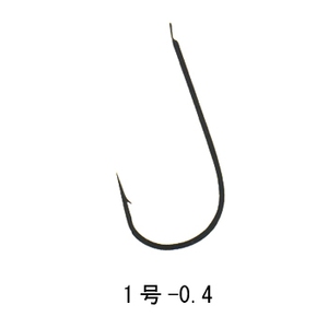 がまかつ（Gamakatsu） 3H 糸付 チカ鈎 1号-0.4 金