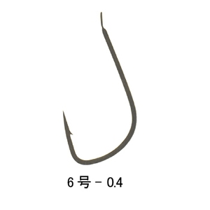 がまかつ（Gamakatsu） 山女魚 糸付60cm 6号-0.4 青