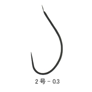 がまかつ（Gamakatsu） 改良ヤラズ 糸付60cm 釣2号-0.3 茶