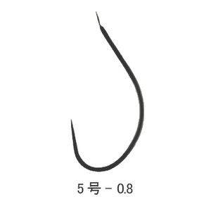 がまかつ（Gamakatsu） 改良ヤラズ 糸付60cm 釣5号-0.8 金
