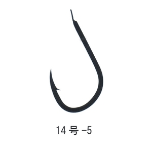 がまかつ（Gamakatsu） 伊勢尼 （糸付45cm） 鈎14／ハリス5 黒