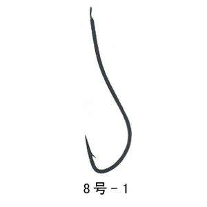 がまかつ（Gamakatsu） 新はぜ 糸付 釣8号-1 茶
