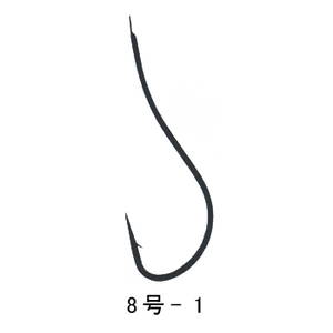 がまかつ（Gamakatsu） 流線袖 糸付 8号-1 白