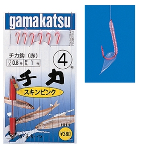 がまかつ（Gamakatsu） チカスキン仕掛 6号-1.5 白
