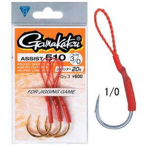 がまかつ(Gamakatsu) ASSIST510 #1/0 銀