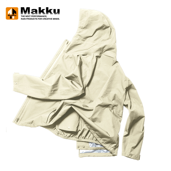 マック(Makku)防水仕様の着るせんぷうき レインジャケット 空調服