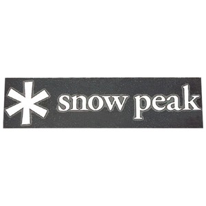 スノーピーク（snow peak） スノーピーク ロゴ ステッカー アスタリスクS