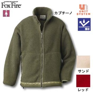 Fox Fire（フォックスファイヤー） ポーラジップジャケット S レッド